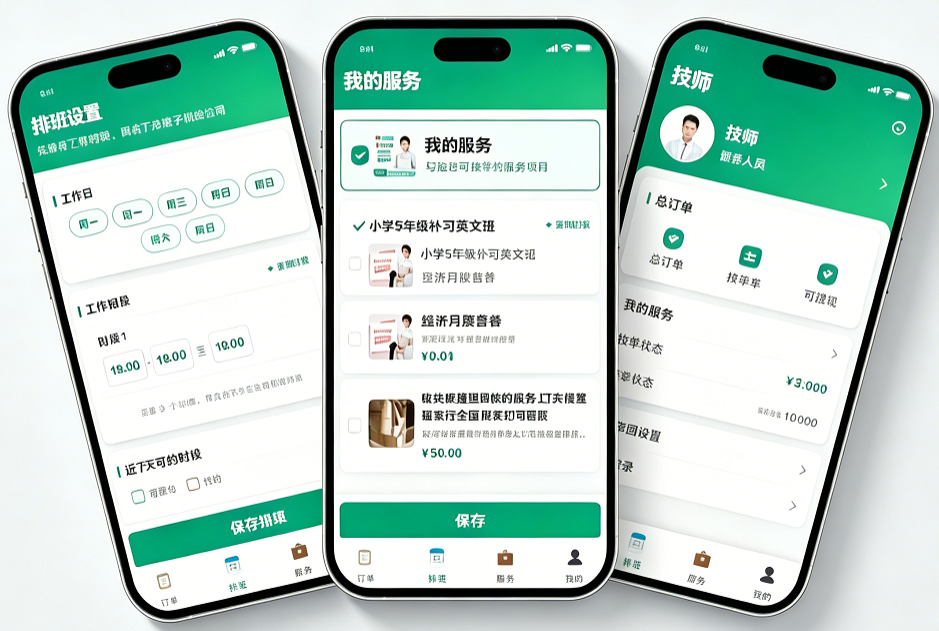 多端接收与处理订单